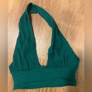 Emerald Green Halter Top